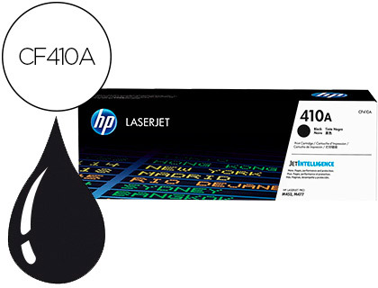 TONER LASER HP N.410A LASERJET PRO M377/M452/MFP M477 COULEUR NOIR 2300P