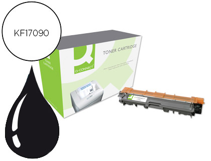 TONER Q-CONNECT COMPATIBLE BROTHER TN241BK POUR HL3140 3150 3170 DCP9020 MFC9140 9330 9340 COULEUR NOIR 2500P