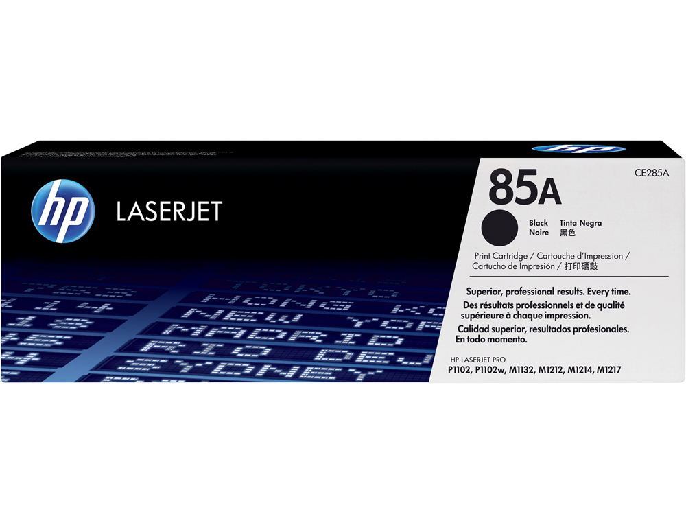 TONER LASER HP 337 CE285A POUR LASERJET PRO M1132/1212NF/MFP/P1102 COULEUR NOIR 1600P